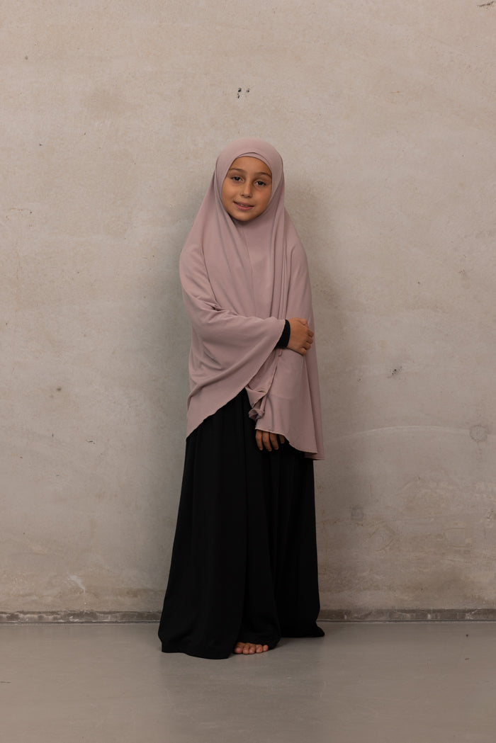 Girls Jilbab - Old Rose