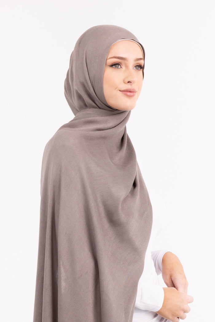 Premium Viscose Hijab - 31 Mocha