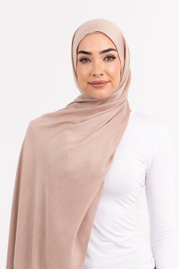 Premium Viscose Hijab - 44 Nude