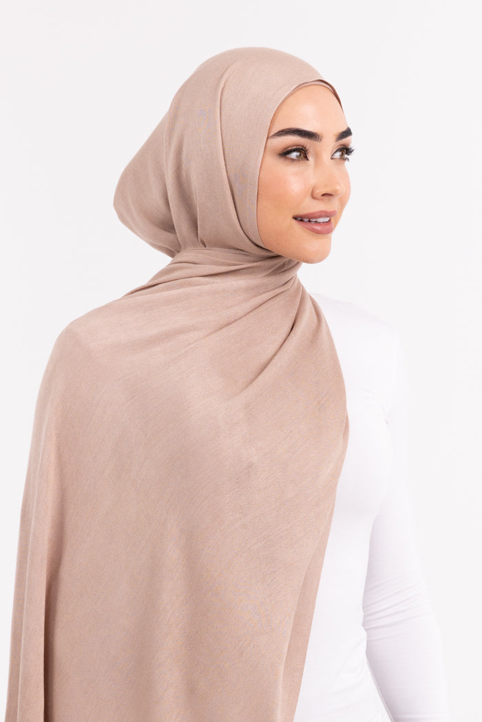 Premium Viscose Hijab - 44 Nude