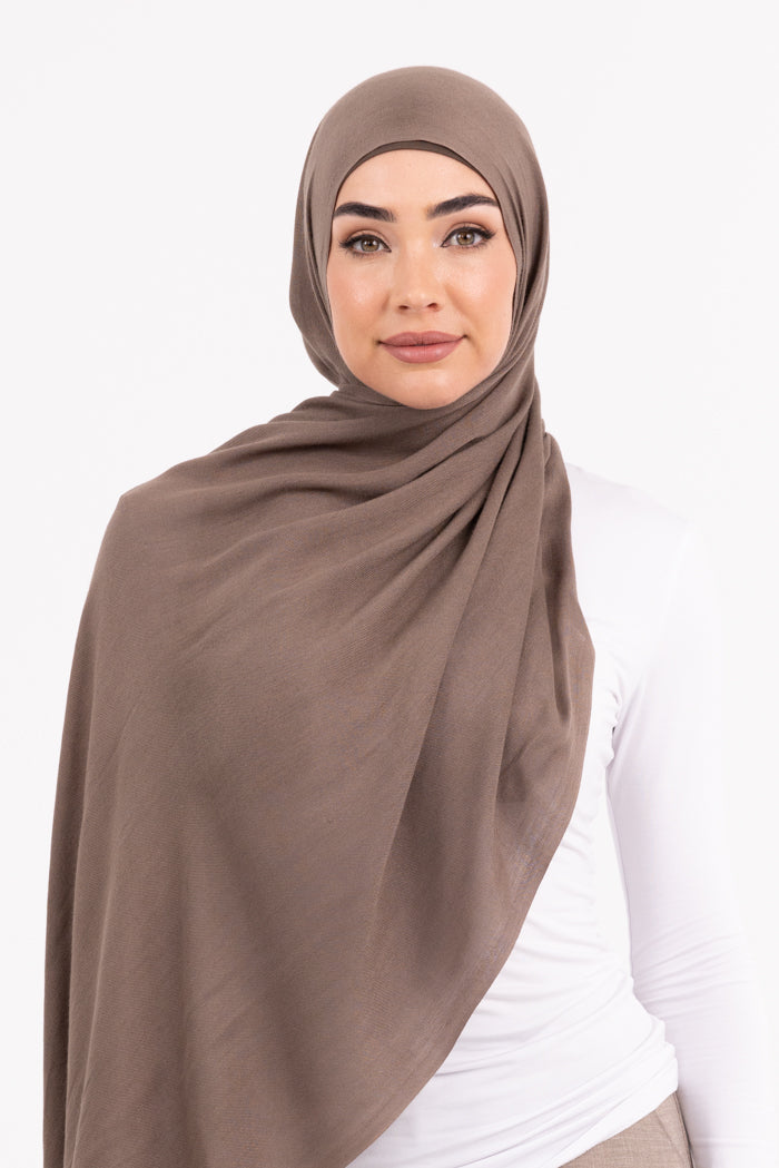 Premium Viscose Hijab - Chocolate Chip