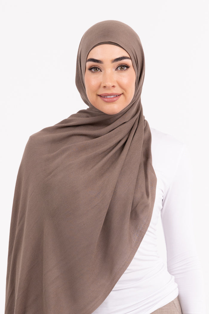 Premium Viscose Hijab - Chocolate Chip