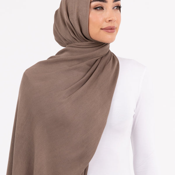 Viscose Instant Long Hijab with Ear Access, Stretchy, Breathable Hijab –  Hikmah Boutique