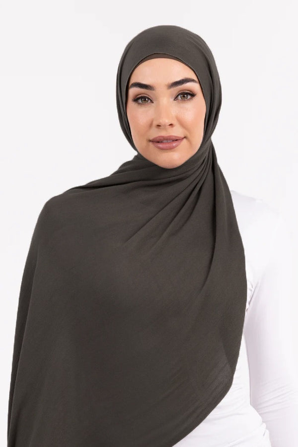 Premium Viscose Hijab - Raven