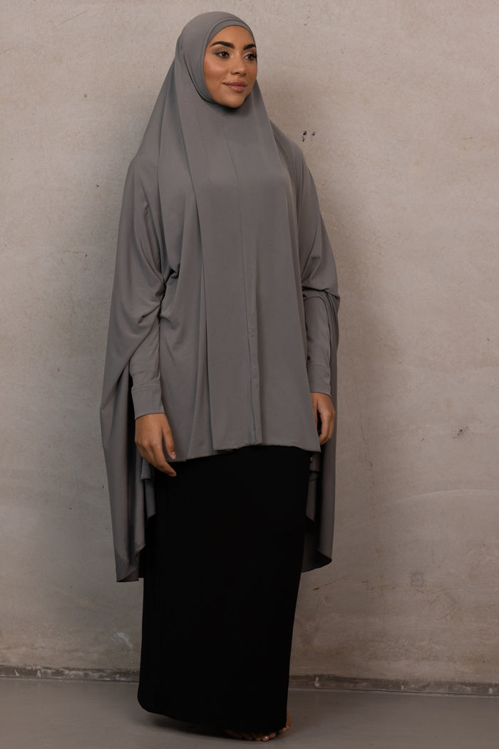Womens Jilbab - Charcoal Grey