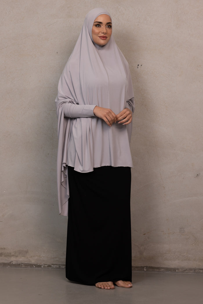 Womens Jilbab - Gull Grey