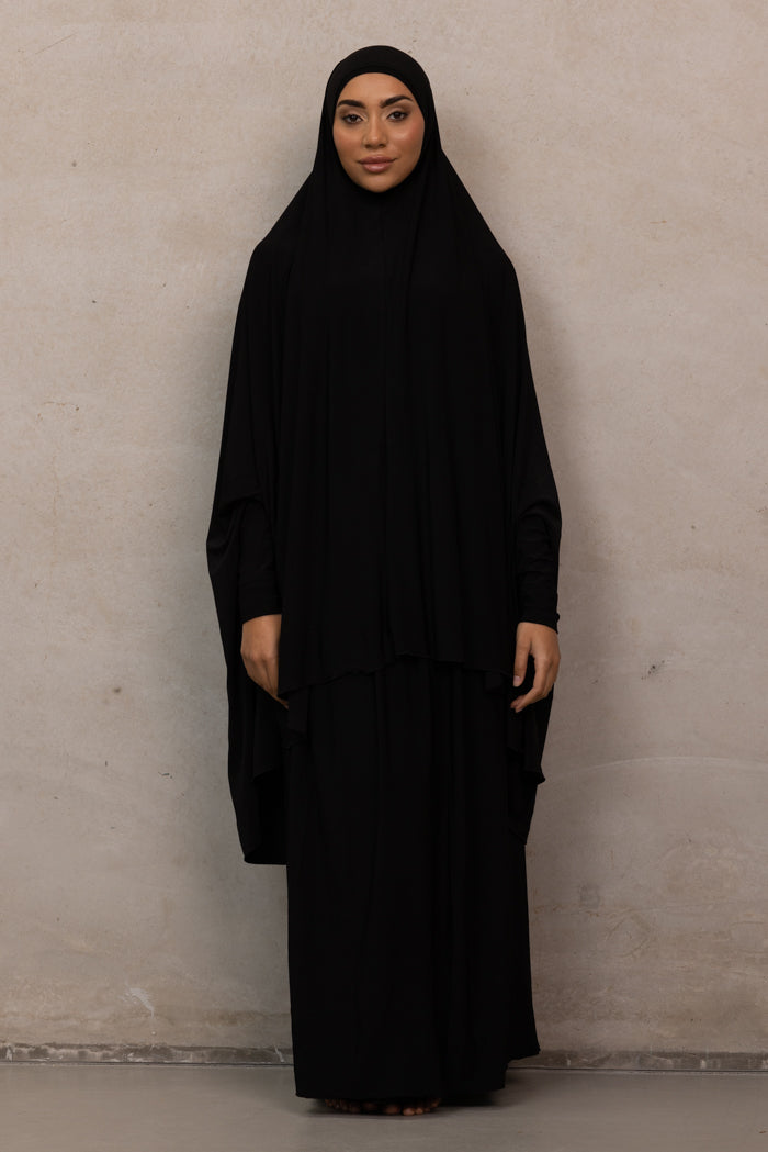 Jilbab Prayer Set - Black