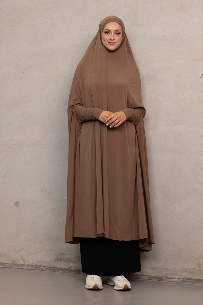 Women's XL Sleeved Jilbab - Clove