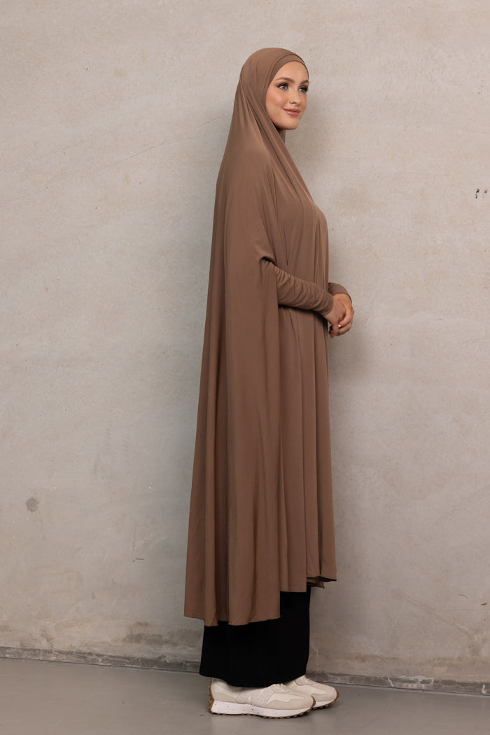 Women's XL Sleeved Jilbab - Clove