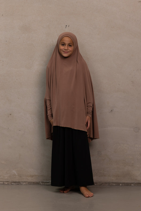 Girls Sleeved Jilbab - Clove