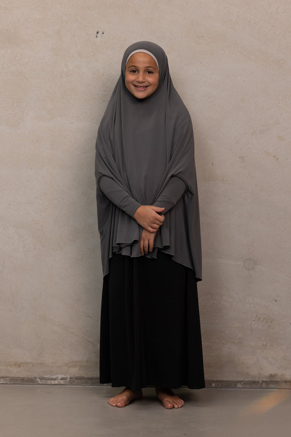 Girls Sleeved Jilbab - Iron
