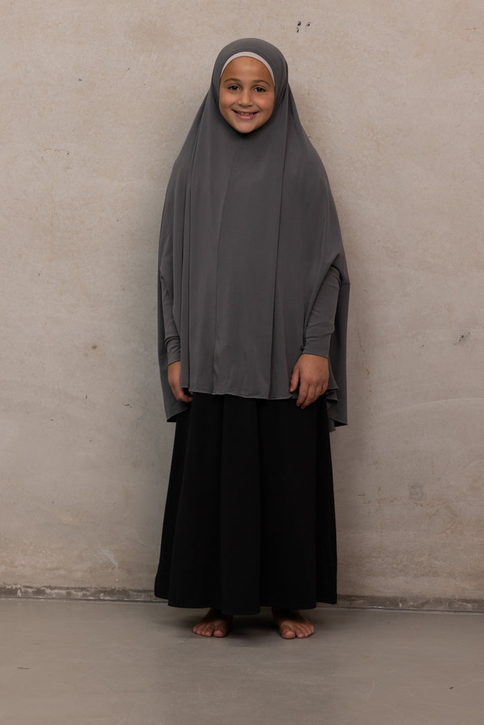 Girls Sleeved Jilbab - Iron