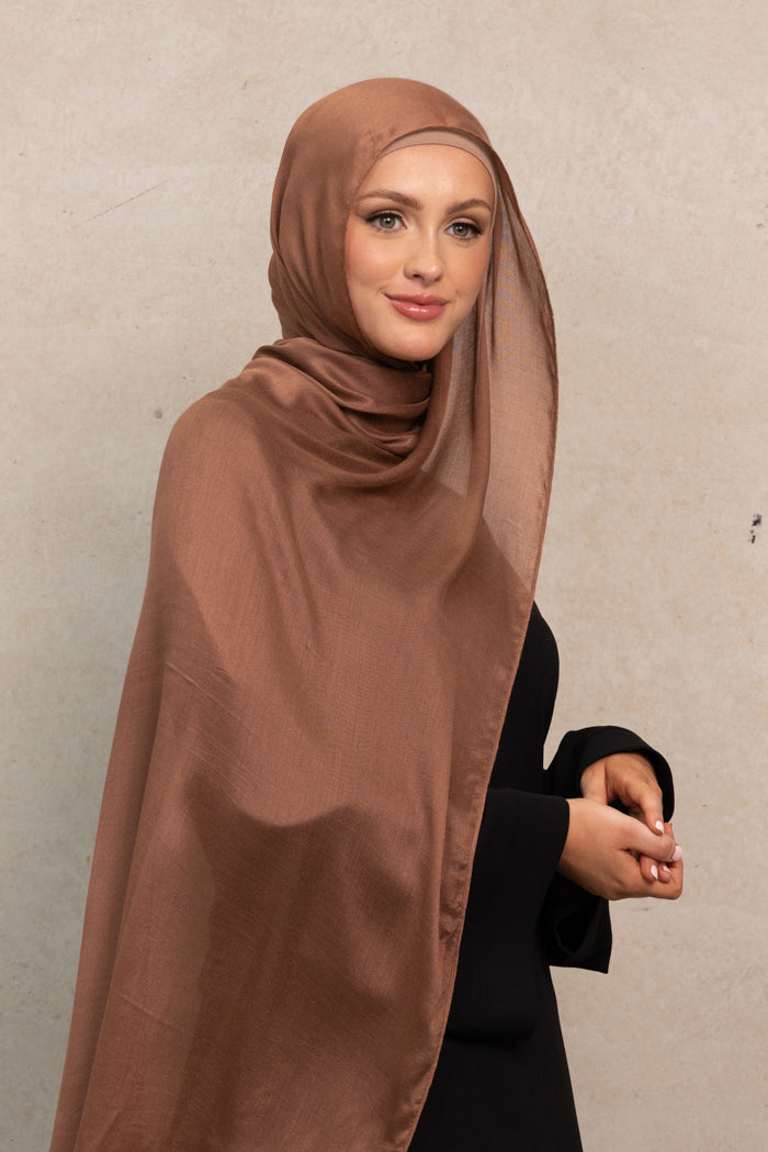 Modal Hijab - Rose taupe