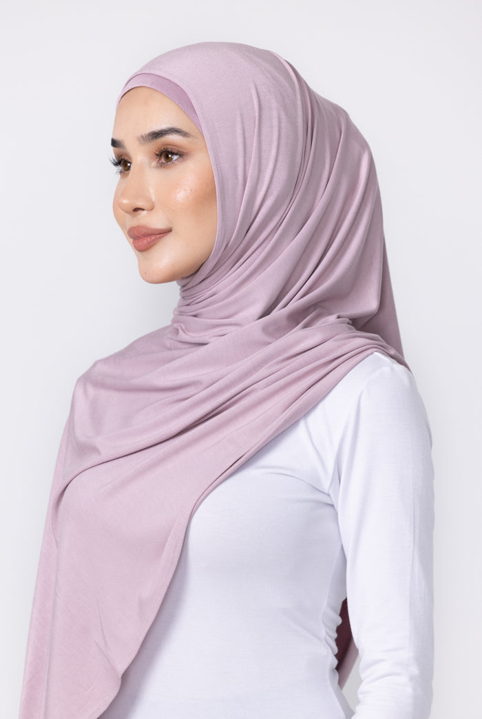 Jersey Hijab - 21 Mauve