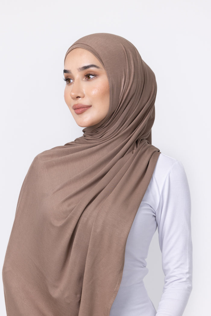 Jersey Hijab - 23 Mocha