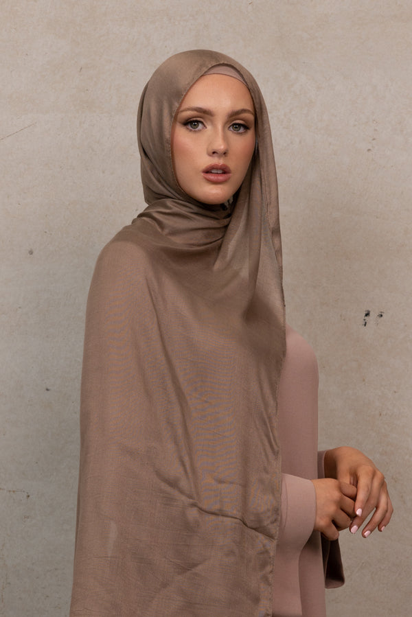 Modal Hijab - Hazelnut