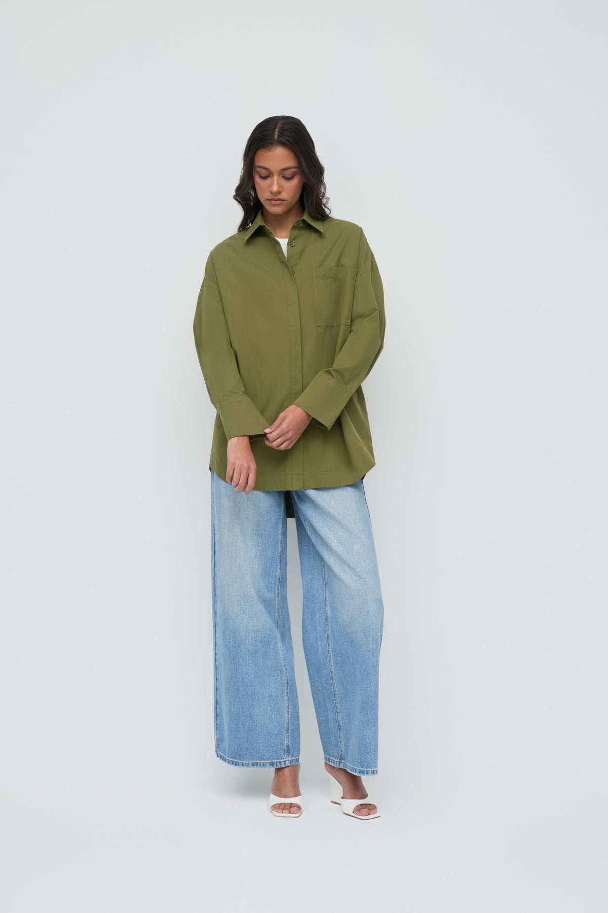 The Ayah Shirt - Olive Green