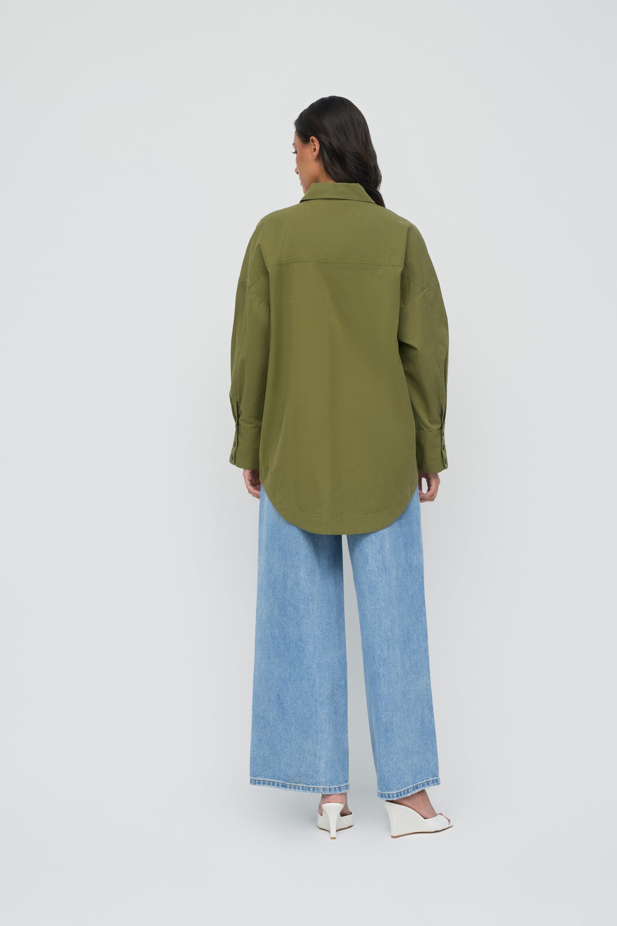 The Ayah Shirt - Olive Green