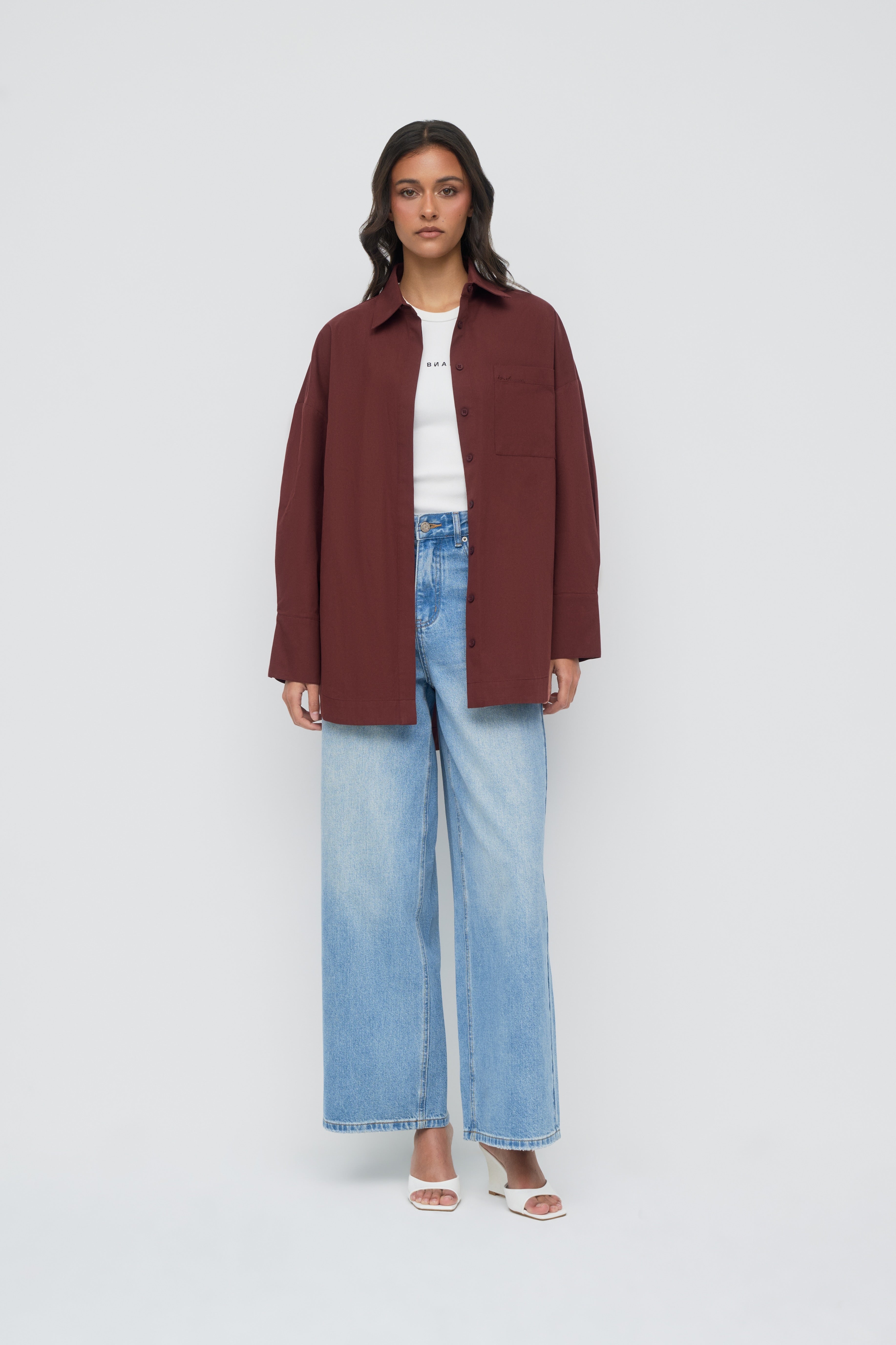 The Ayah Shirt - Autumn Red