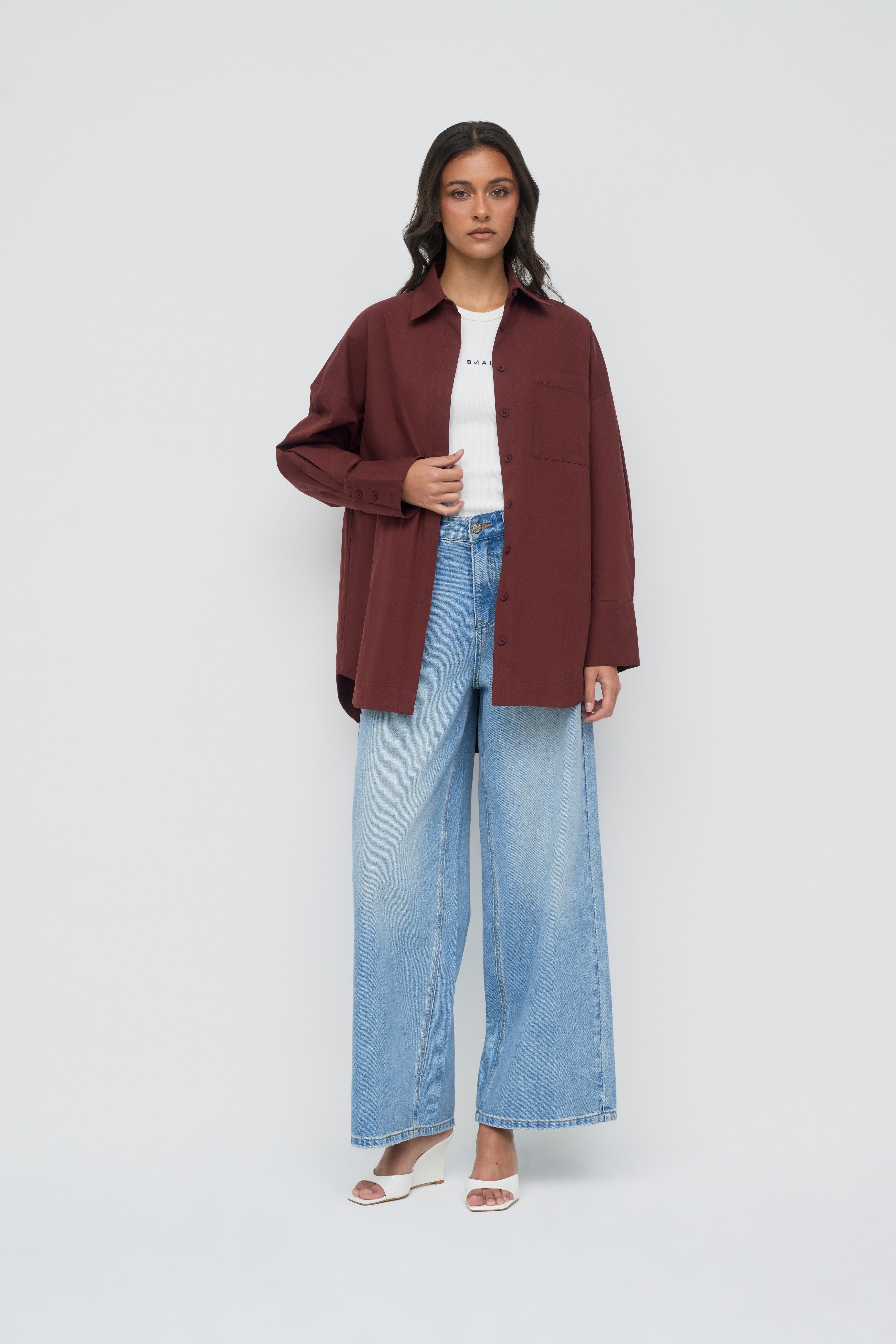 The Ayah Shirt - Autumn Red
