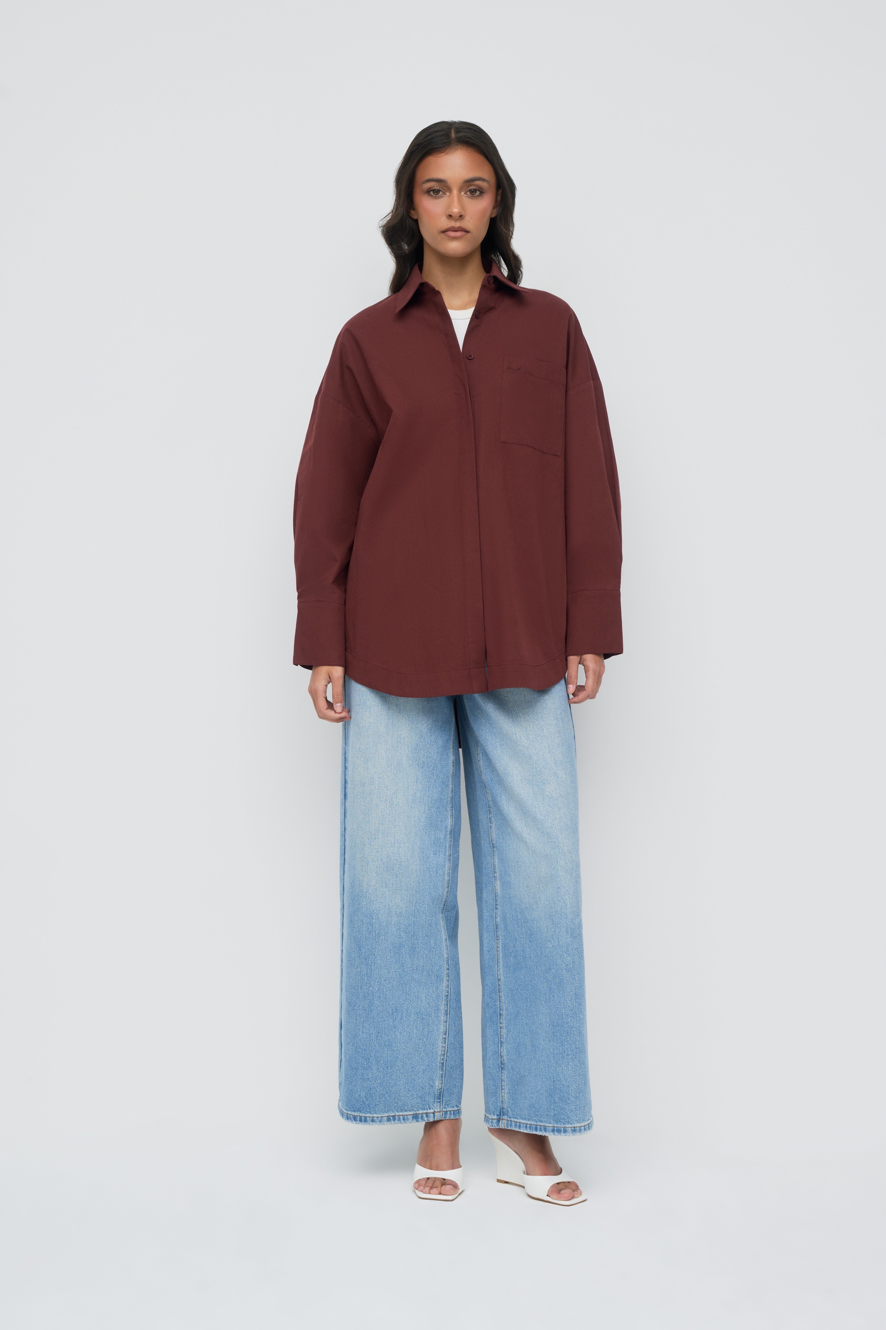 The Ayah Shirt - Autumn Red