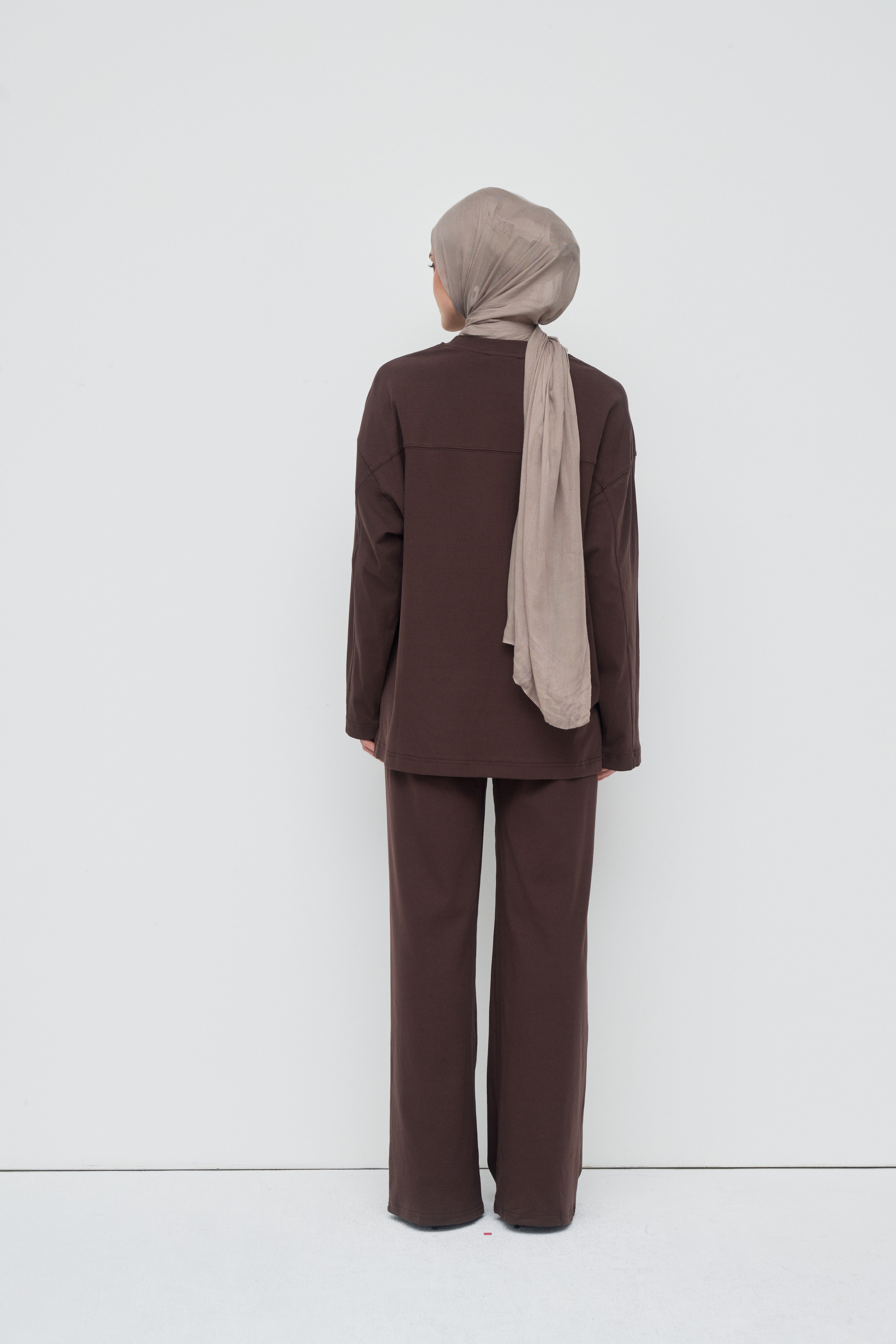 Everyday Relaxed Top - Espresso