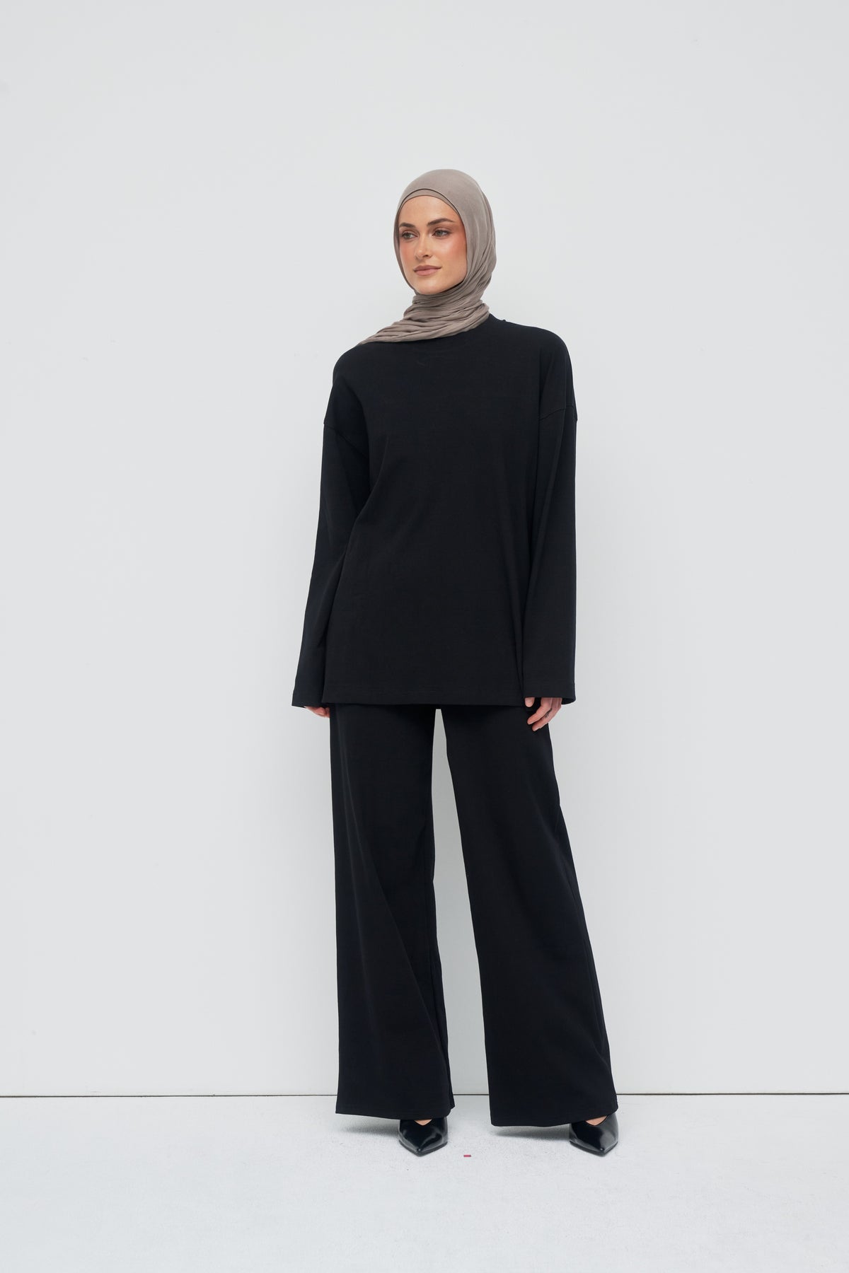 Everyday Relaxed Top - Black