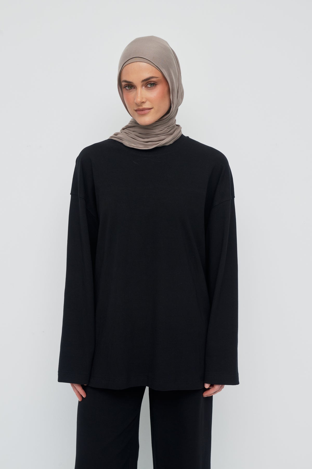 Everyday Relaxed Top - Black