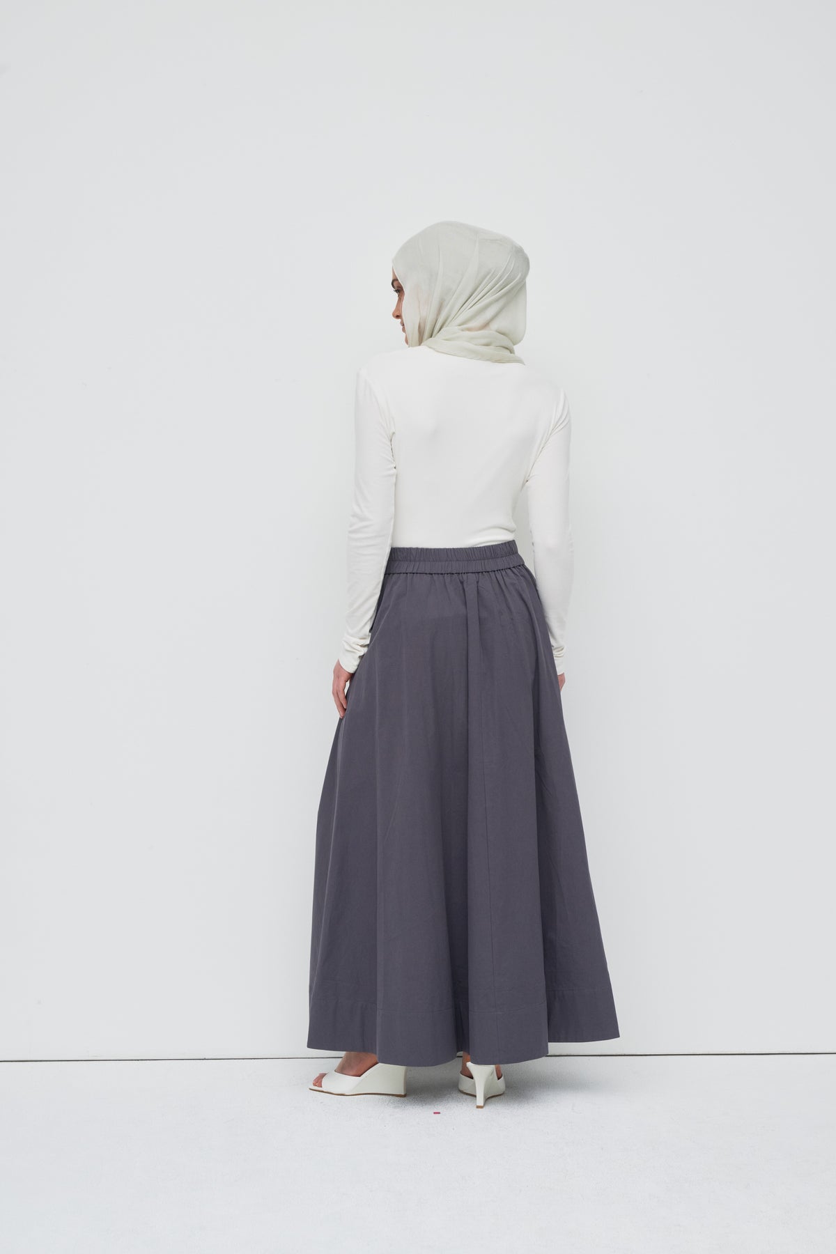 Sydney A Line Skirt - Vintage Indigo