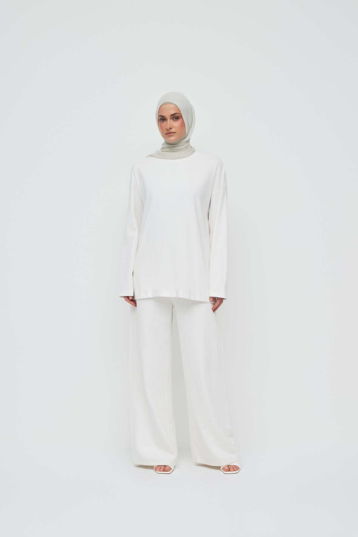 Everyday Relaxed Top - White