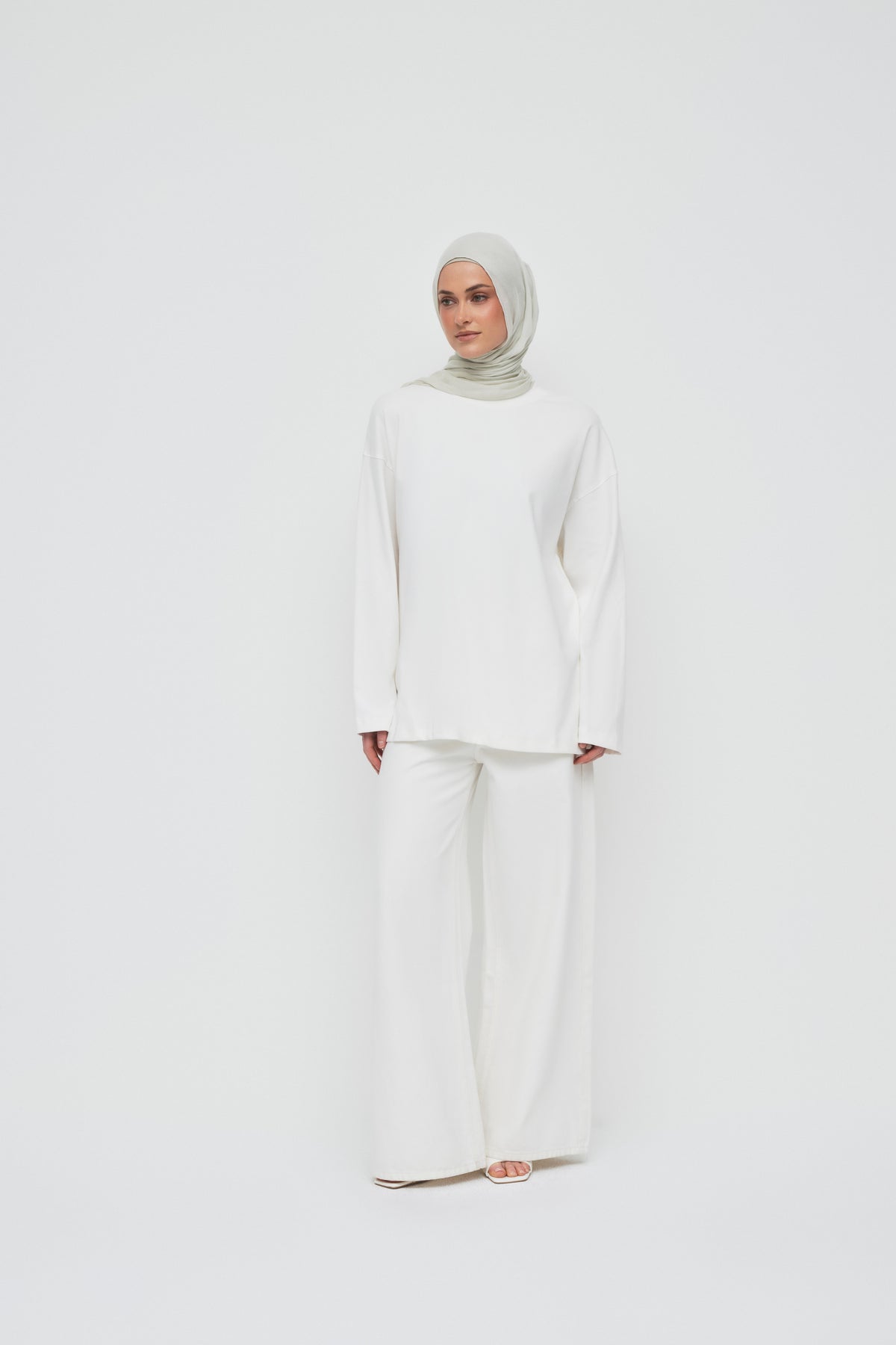 Everyday Relaxed Top - White