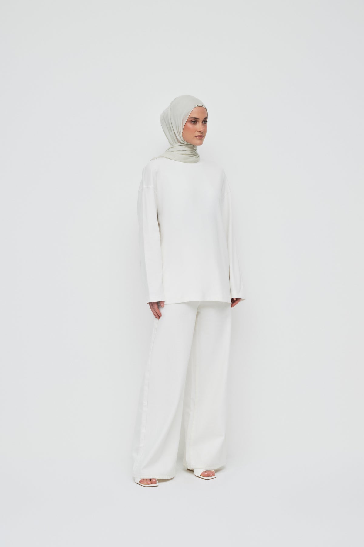 Everyday Relaxed Top - White