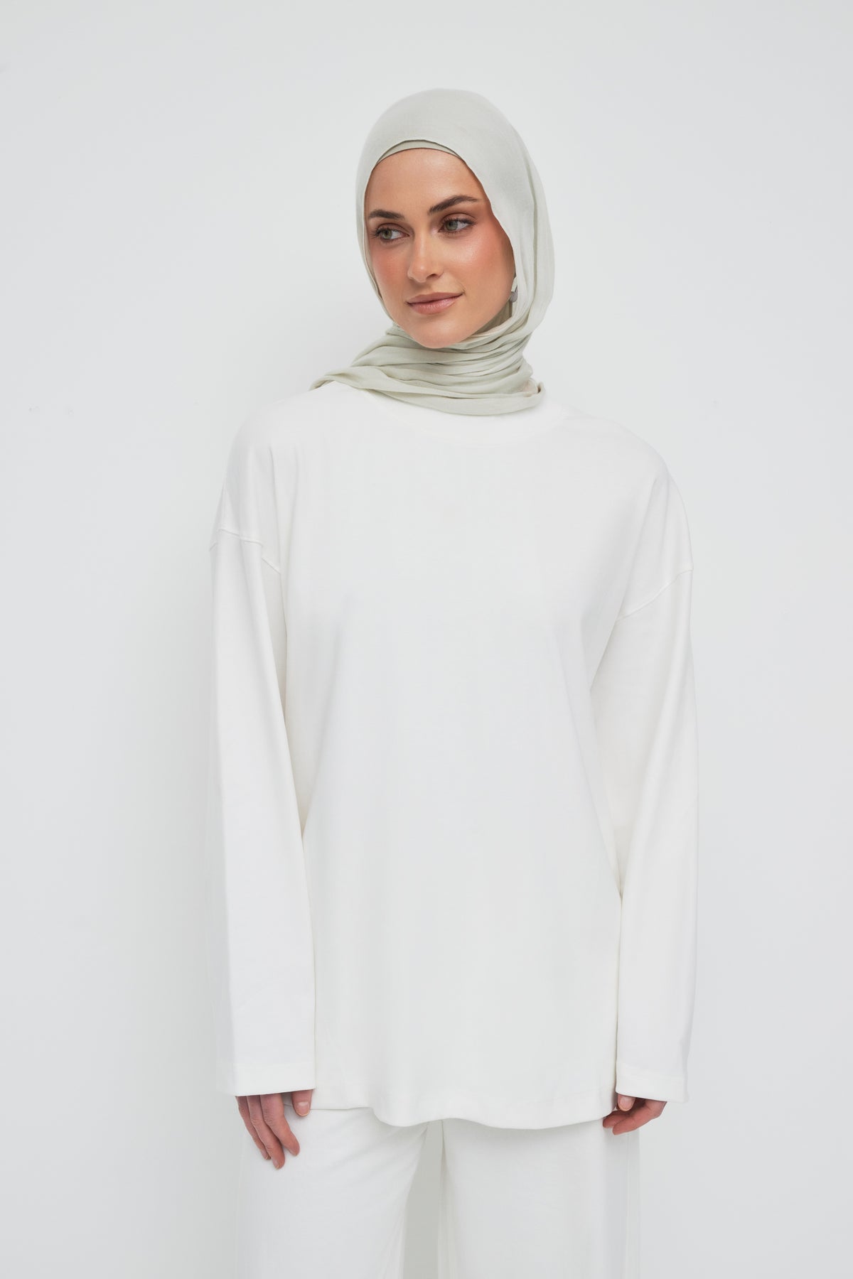 Everyday Relaxed Top - White