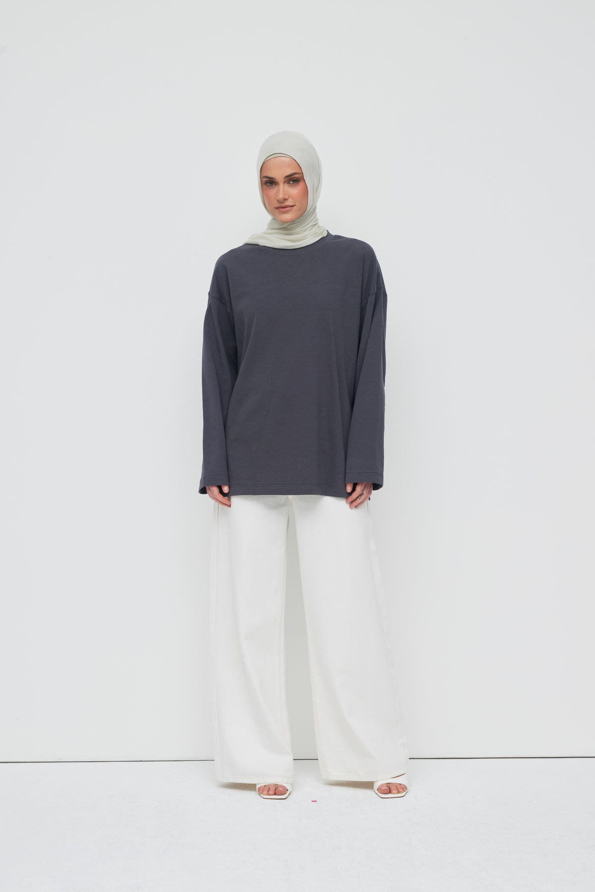 Everyday Relaxed Top - Indigo Ink