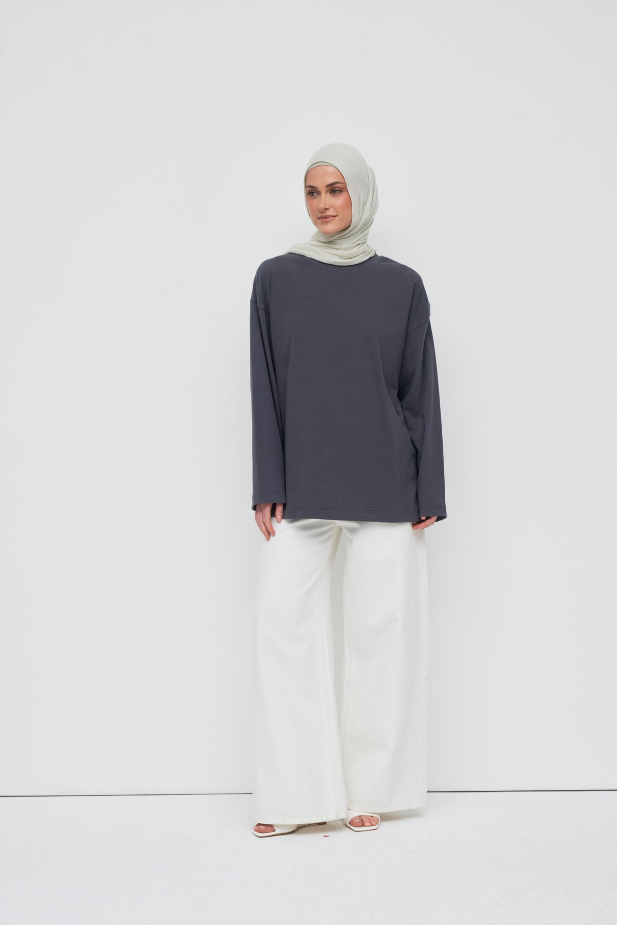 Everyday Relaxed Top - Indigo Ink