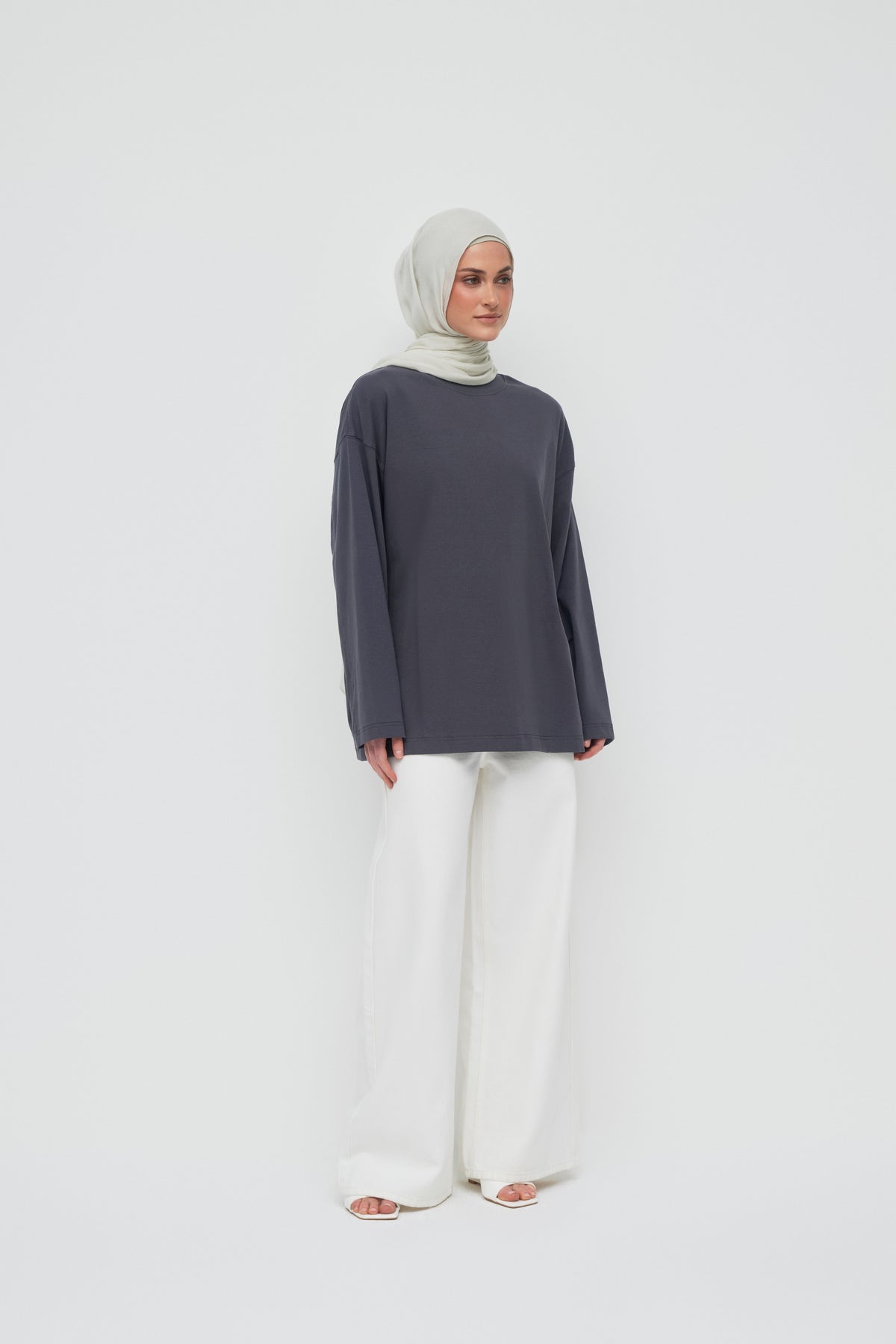 Everyday Relaxed Top - Indigo Ink