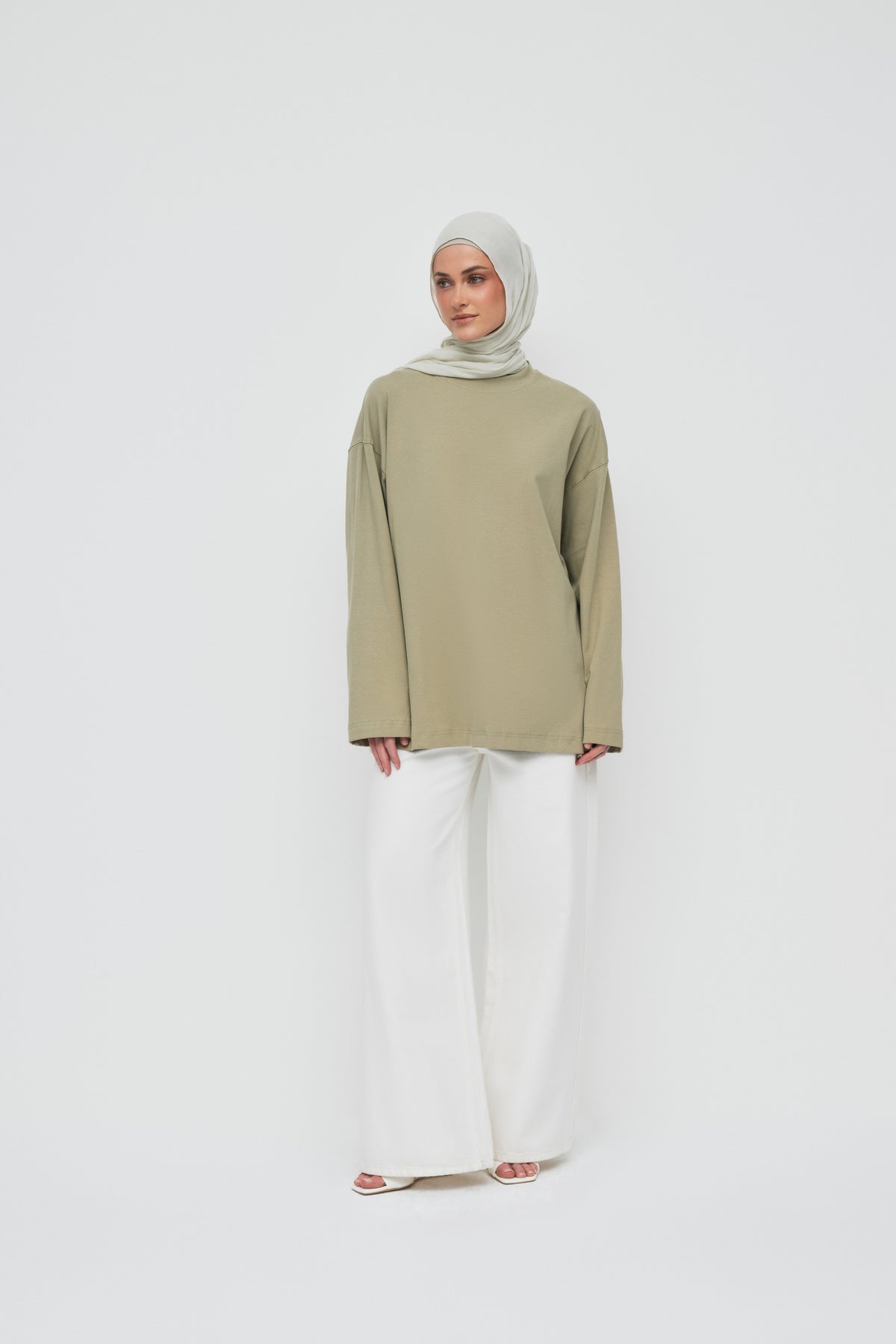 Everyday Relaxed Top - Coastal Fog