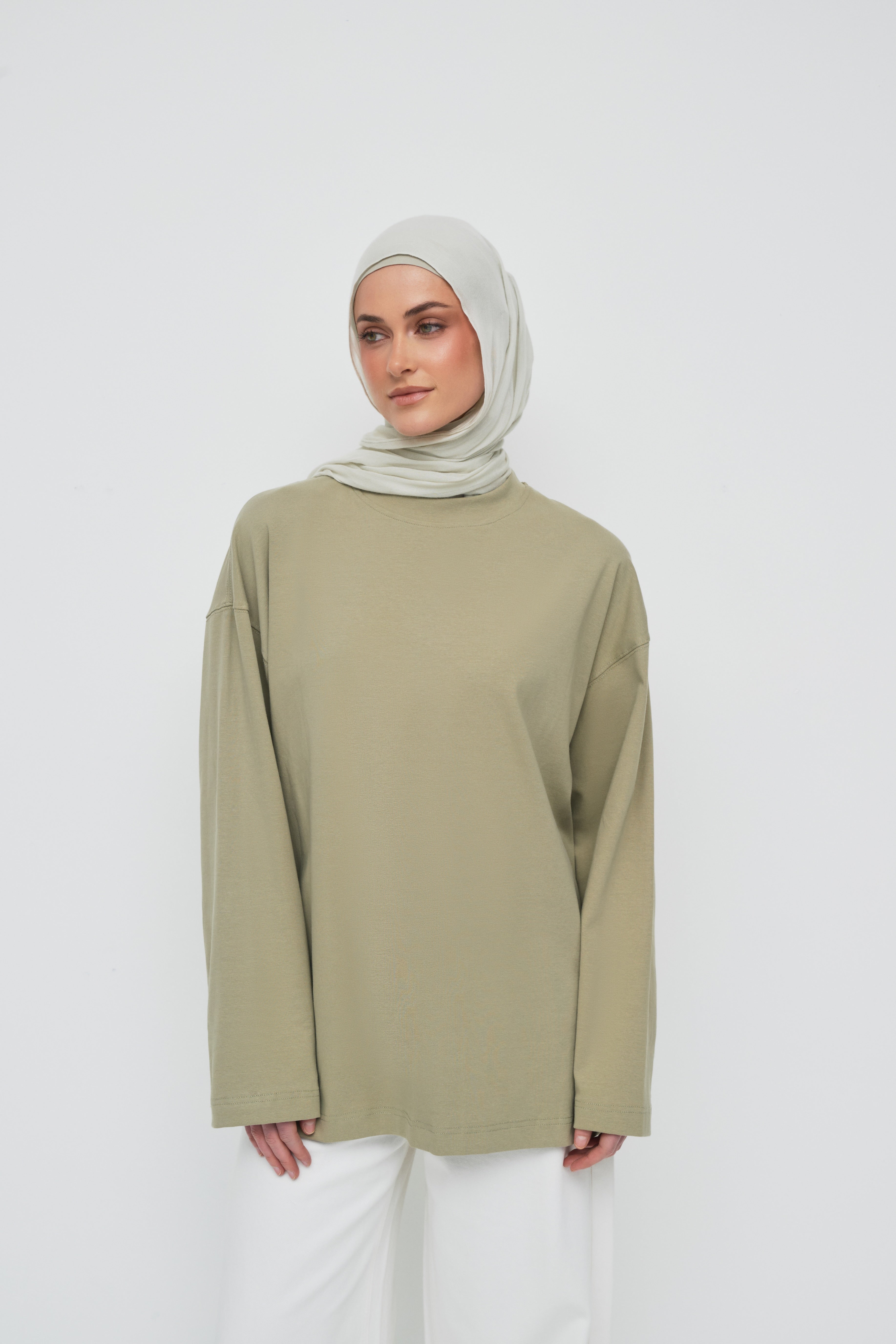 Everyday Relaxed Top - Coastal Fog