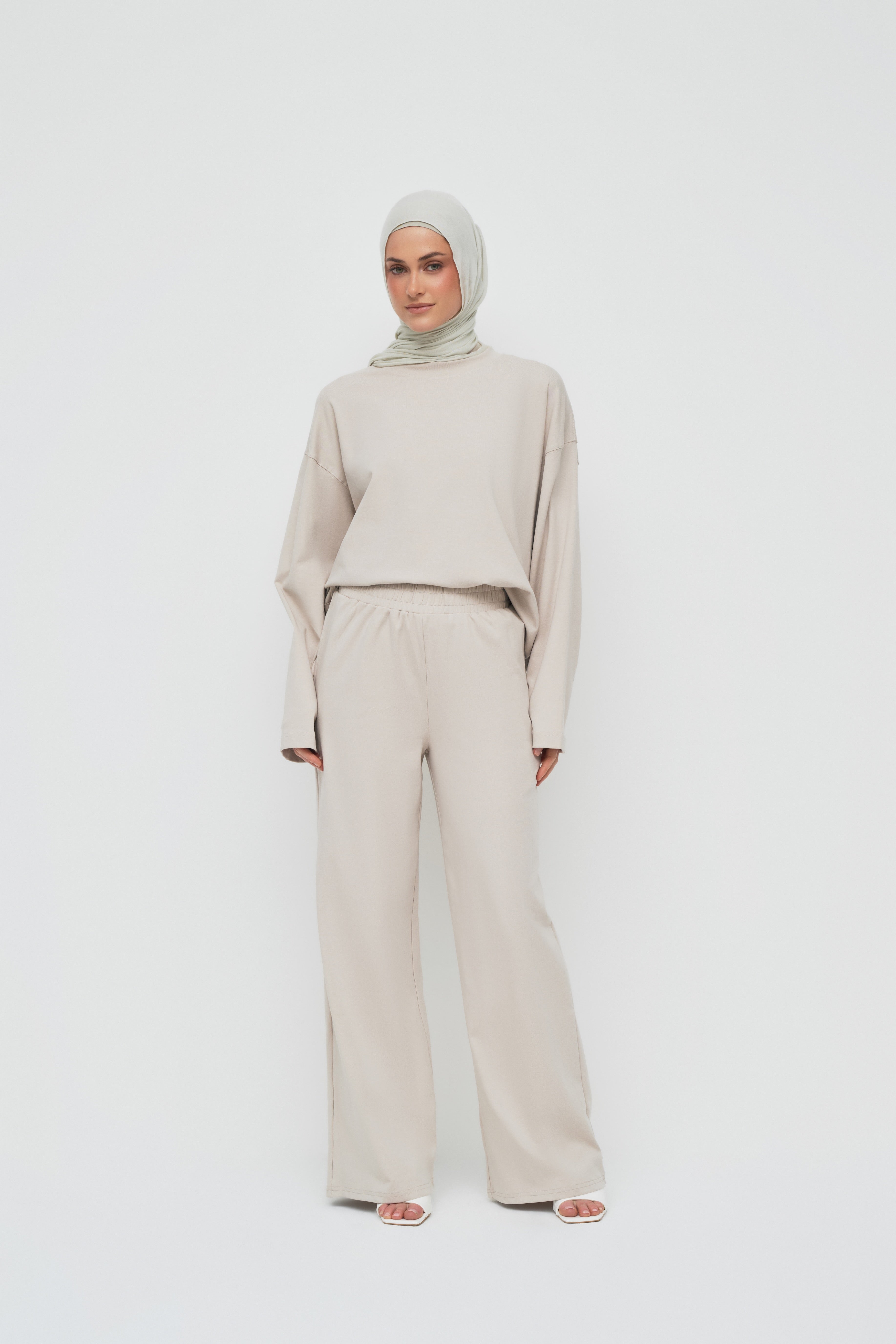 Everyday Relaxed Pants - Taupe