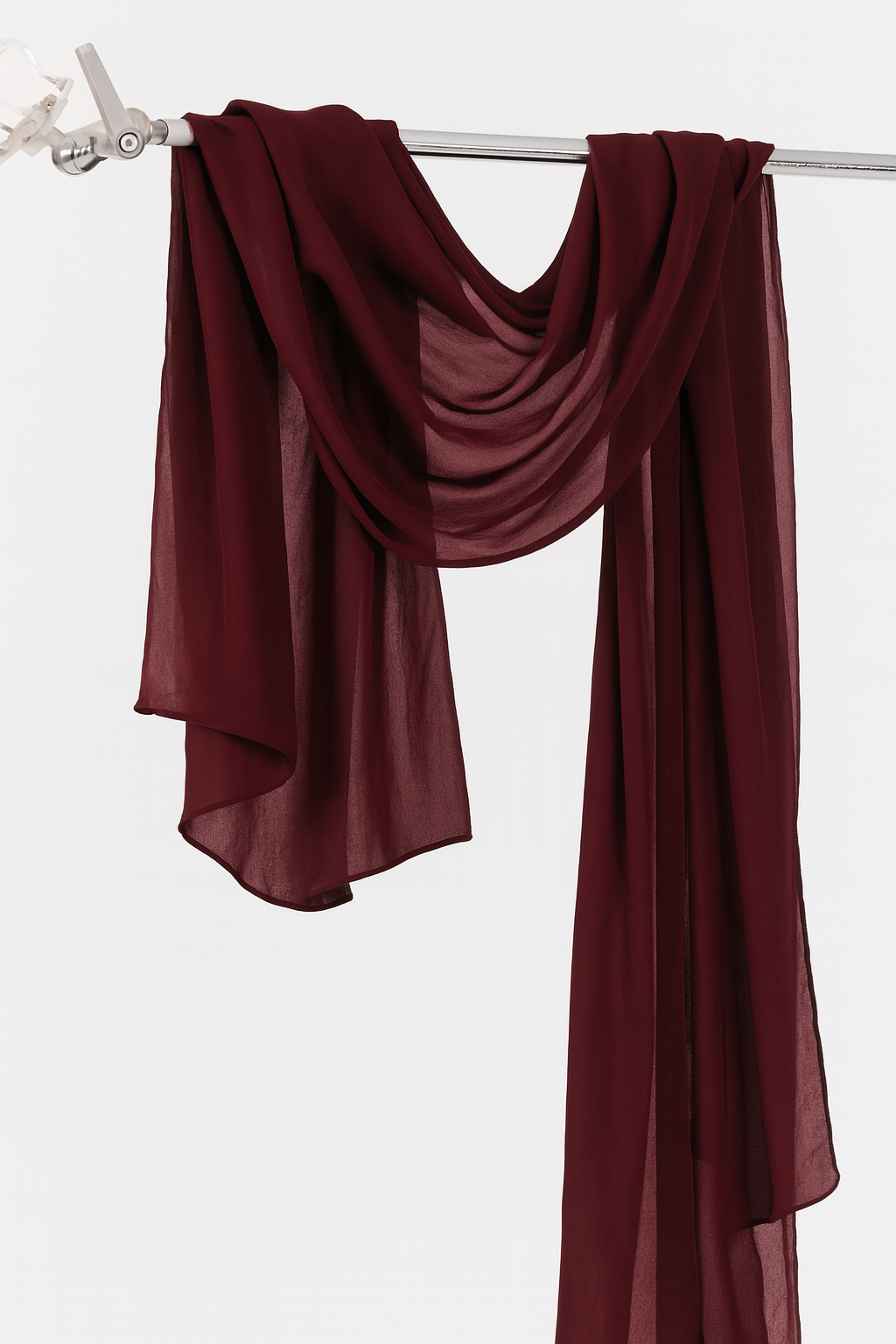 Double Stitched Modal Hijab Set - Mulberry