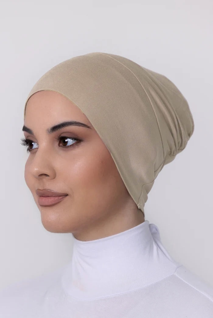 Cotton Closed Cap - 4 Oatmeal