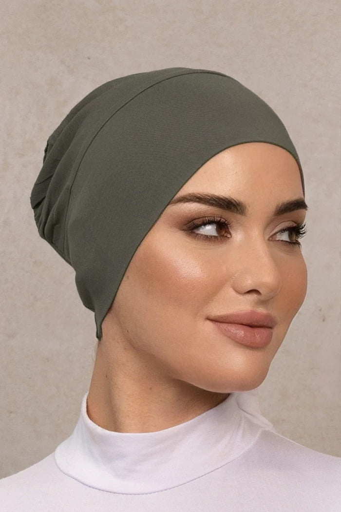 Cotton Open Cap - 82 Hunter Green