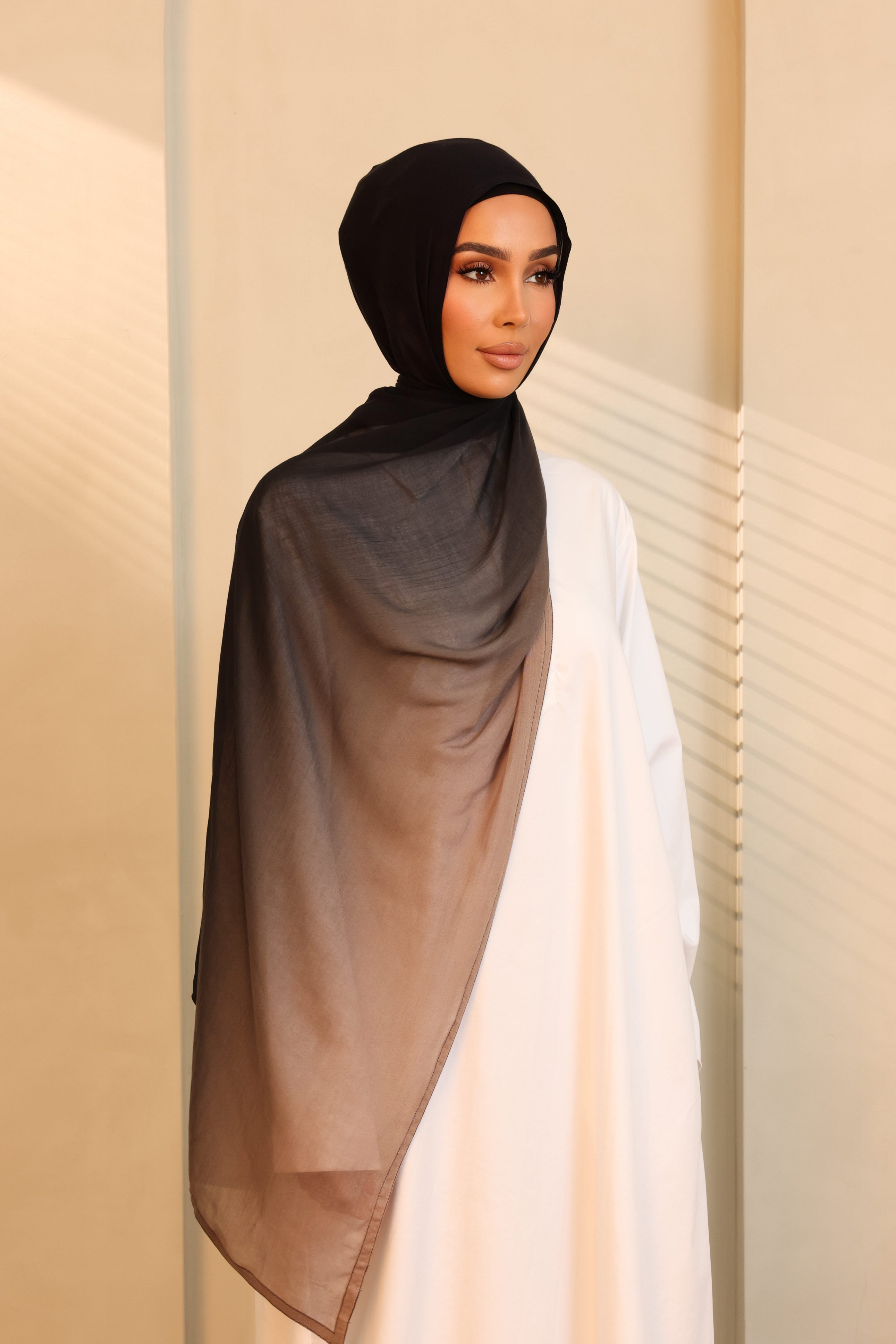 Ombre Hijab - Dark Knight