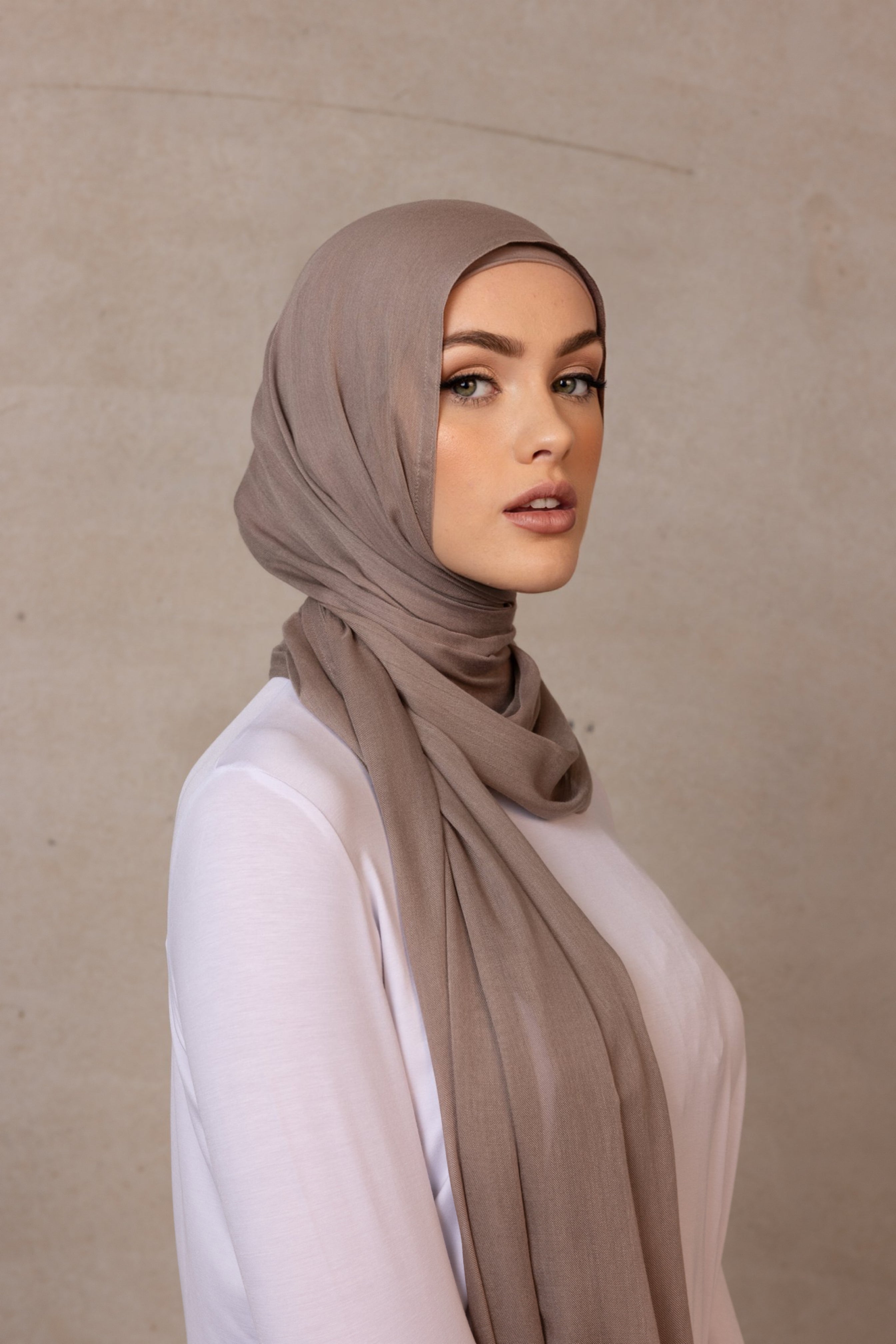 Double Stitched Modal Hijab - 17 Stone