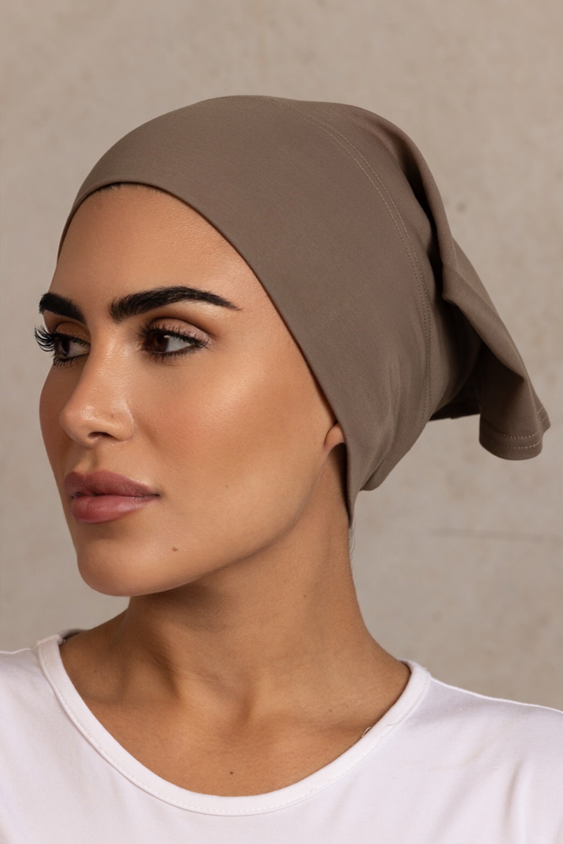 Ice Cotton Open Cap - Coastal Fog