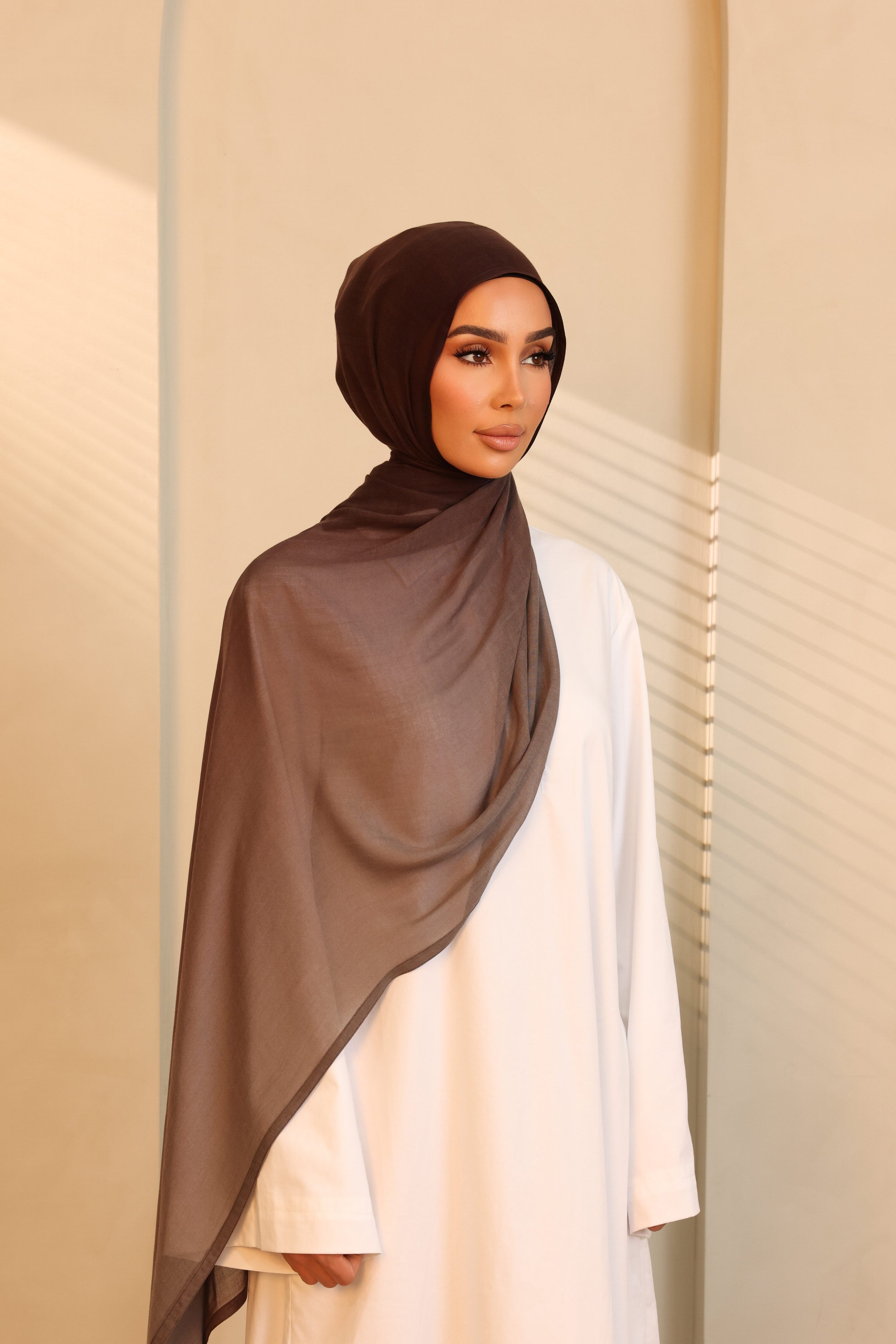 Ombre Hijab - Forest Mist