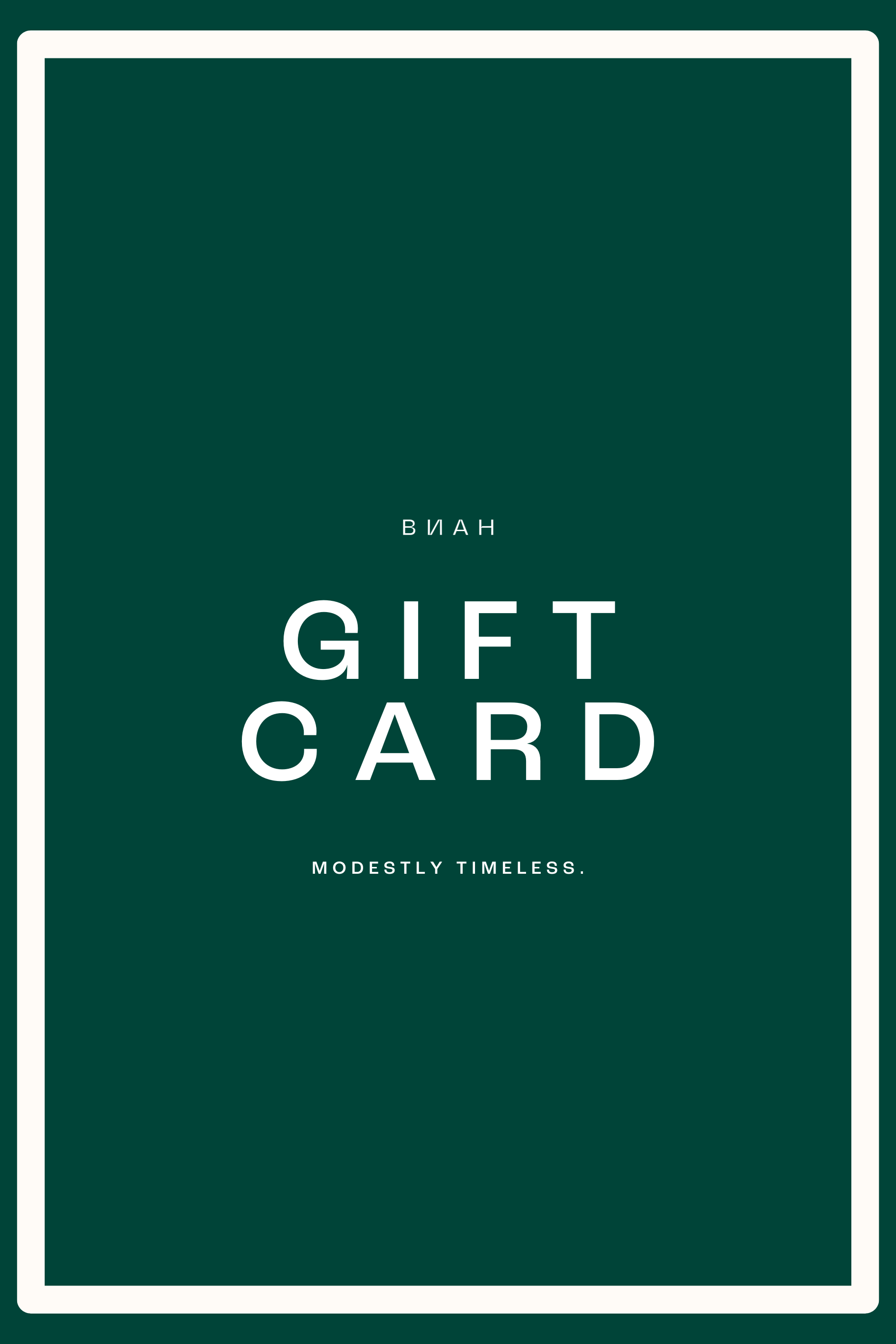 GIFT CARD