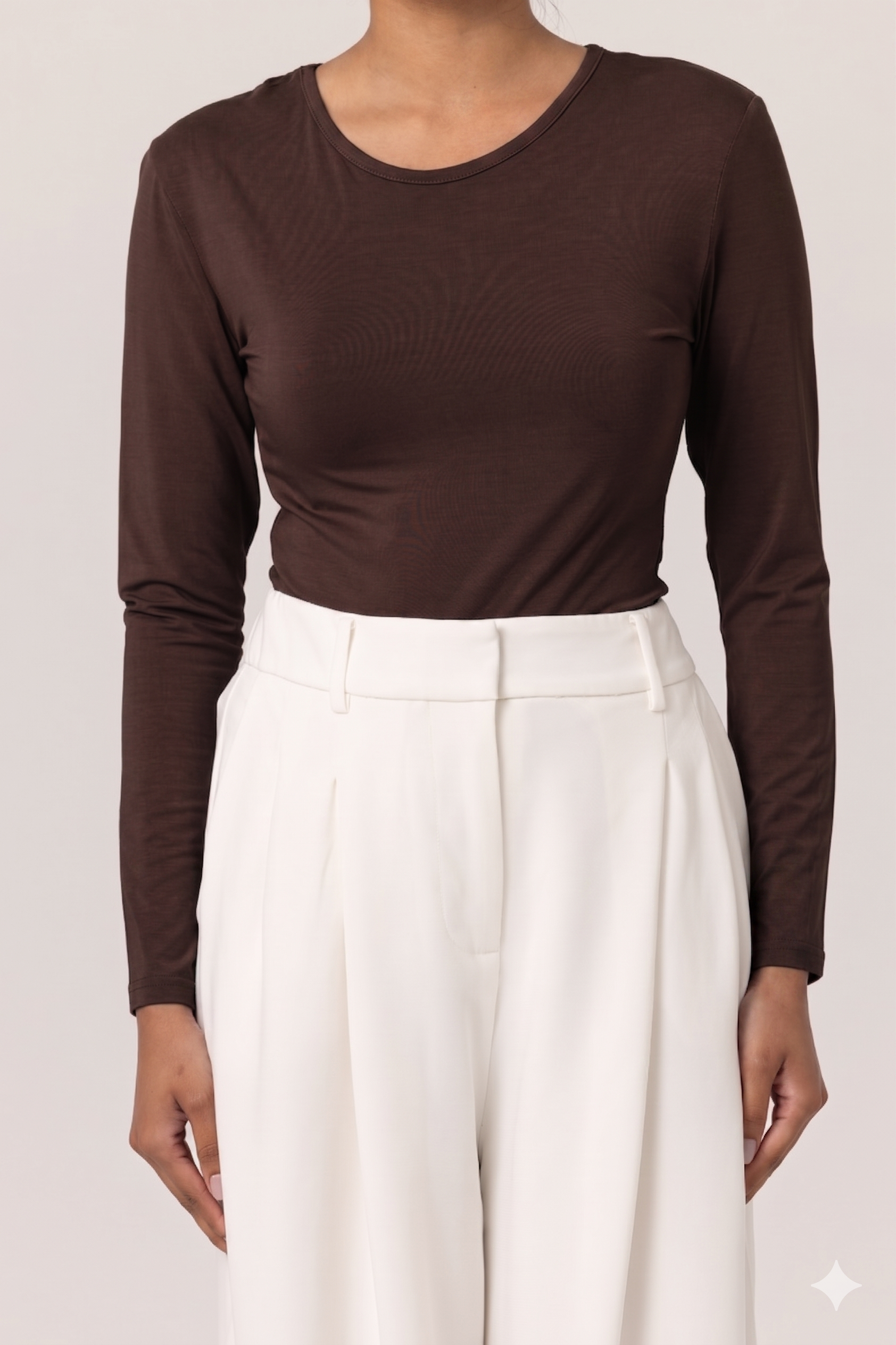 Jersey Body Top - Espresso
