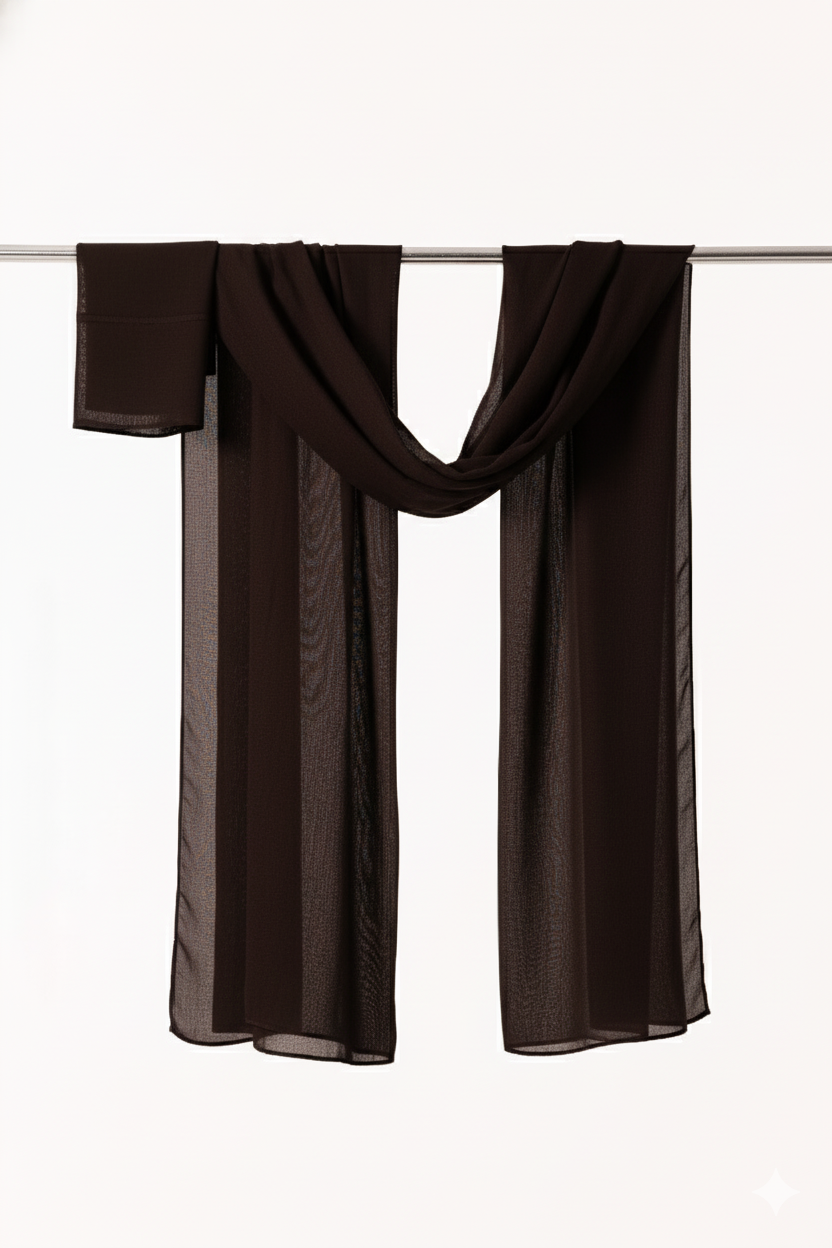 Single Stitched Modal Hijab Set - Cedar