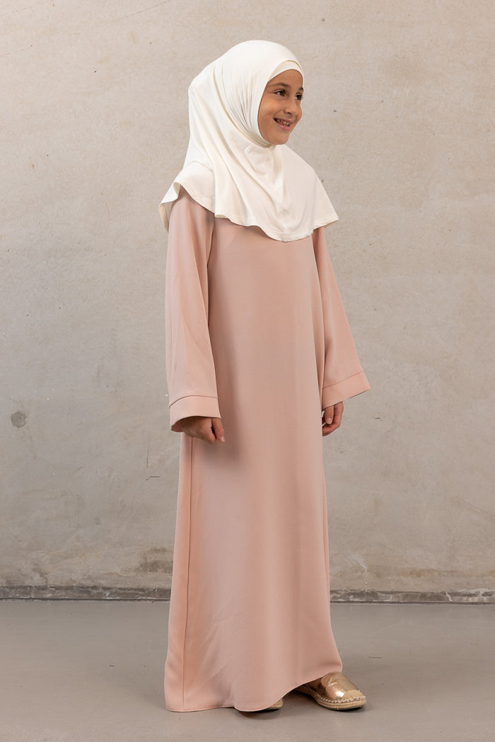 Girl's Signature Dusk Abaya - Pink